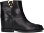 VIA ROMA 15 Enkellaarsjes Dames Santa Monica 2576 Maat: 37 Materiaal: Leer Kleur: Zwart - Thumbnail 2