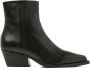VIA VAI Enkelboots Dames Do Cassidy Maat: 38 Materiaal: Leer Kleur: Zwart - Thumbnail 2