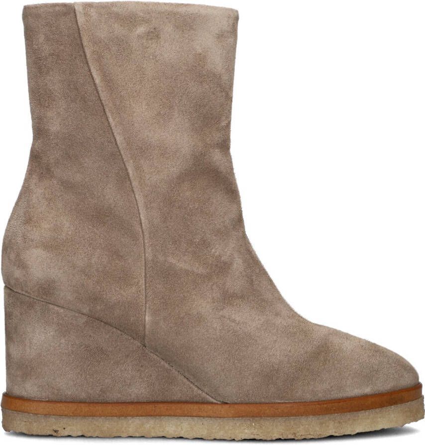 VIA VAI Enkellaarsjes Dames Aura Miley Maat: 41 Materiaal: Suède Kleur: Grijs - Foto 3