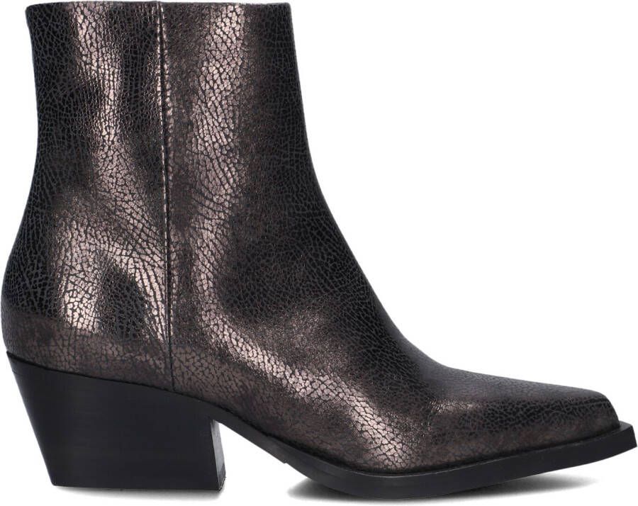 VIA VAI Enkellaarsjes Dames Do Cassidy Maat: 38 Materiaal: Leer Kleur: Bronskleurig - Foto 2