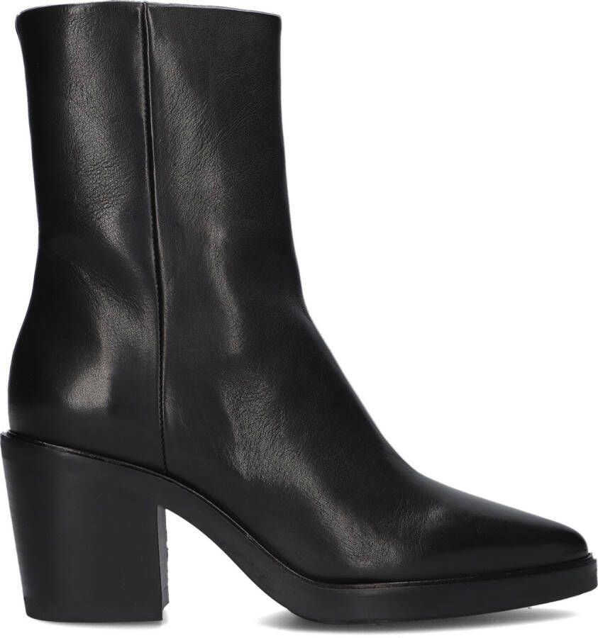 VIA VAI Enkellaarsjes Dames Kailee Fay Maat: 42 Materiaal: Leer Kleur: Zwart - Foto 4