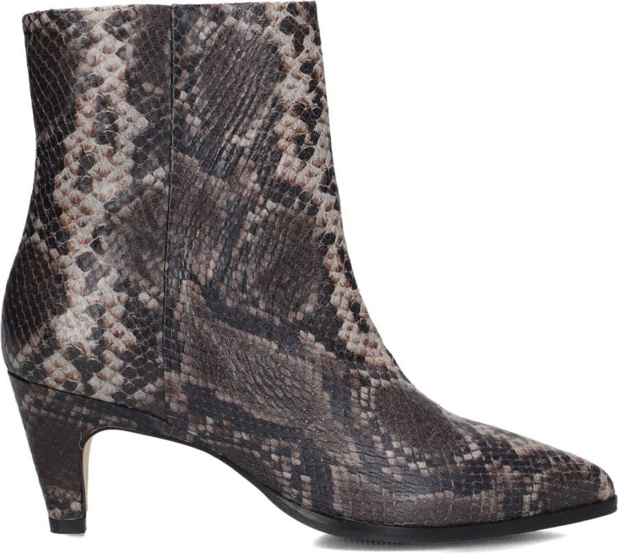 VIA VAI Enkellaarsjes Dames Lina Jackson Maat: 41 Materiaal: Leer Kleur: Bruin - Foto 2