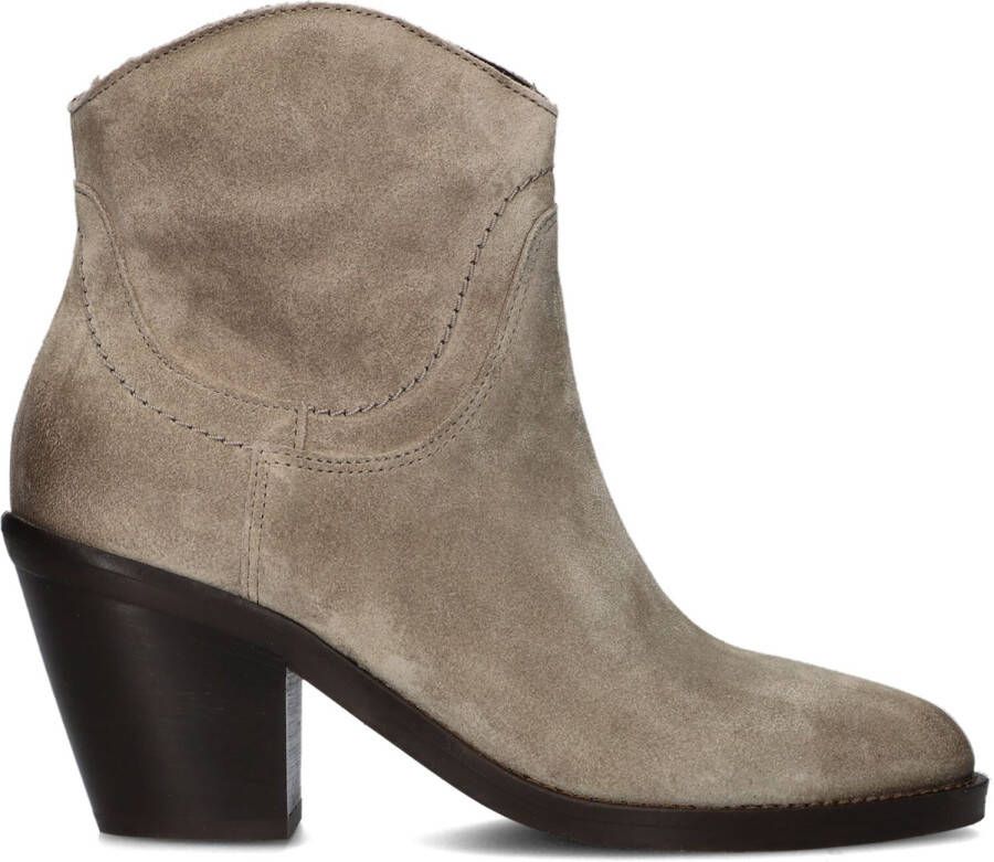 VIA VAI Enkellaarsjes Dames Mara Denver Maat: 41 Materiaal: Suède Kleur: Taupe - Foto 2