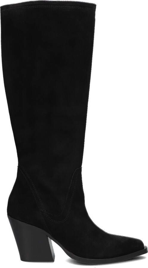 VIA VAI Hoge Laarzen Dames Gioia Falcon Maat: 42 Materiaal: Suède Kleur: Zwart - Foto 4