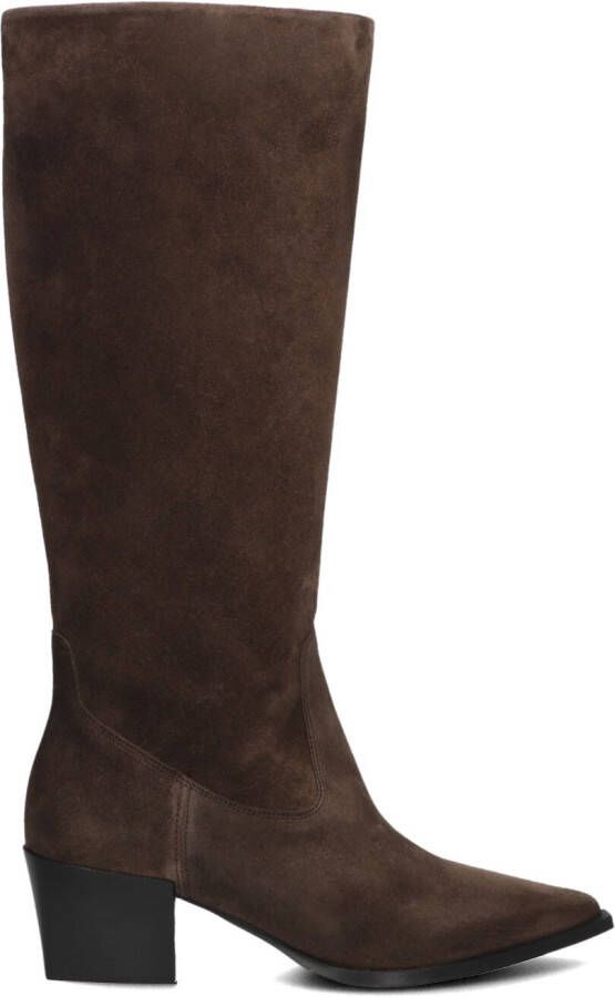 VIA VAI Hoge Laarzen Dames Kate Elena Maat: 36 Materiaal: Suède Kleur: Bruin - Foto 3