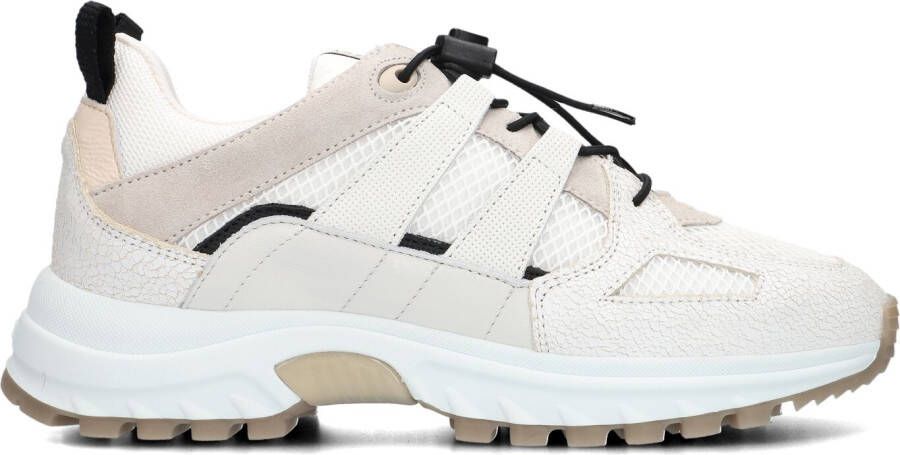 VIA VAI Lage sneakers Dames Danae Colby Maat: 42 Materiaal: Leer Kleur: Zand