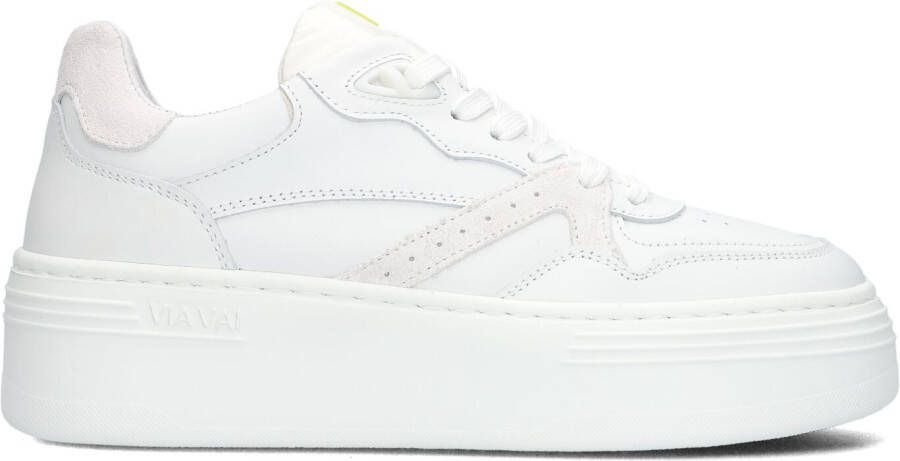 VIA VAI Lage Sneakers Dames Isa Bo Maat: 42 Materiaal: Leer Kleur: Wit - Foto 5