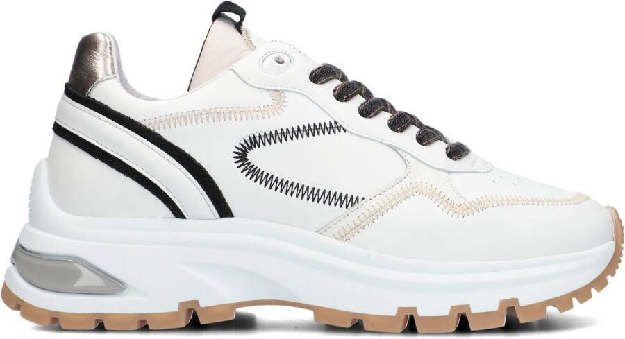 VIA VAI Lage Sneakers Dames Liz Dulce Maat: 37 Materiaal: Leer Kleur: Wit - Foto 5