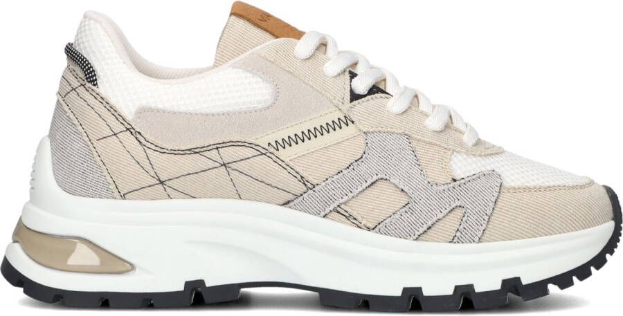 VIA VAI Lage Sneakers Dames Liz Finley Maat: 43 Materiaal: Textiel Kleur: Beige