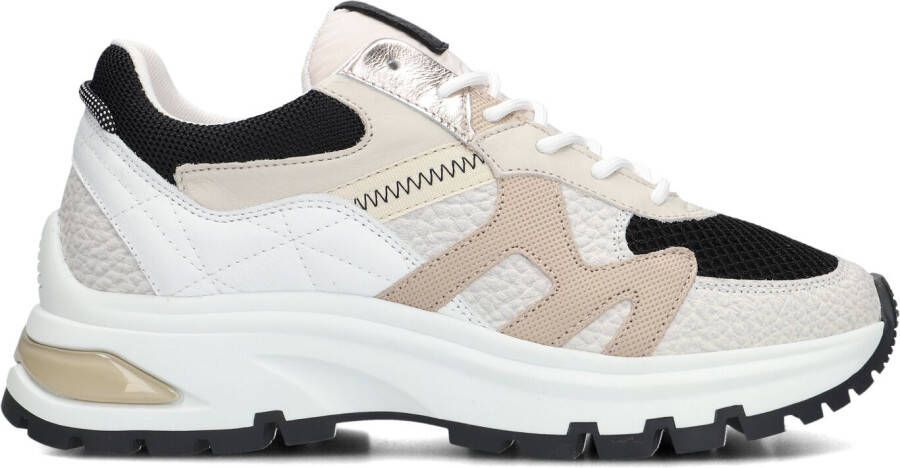 VIA VAI Lage Sneakers Dames Liz Finley Maat: 36 Materiaal: Leer Kleur: Beige