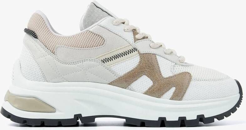 VIA VAI Lage Sneakers Dames Liz Finley Maat: 43 Materiaal: Leer Kleur: Wit