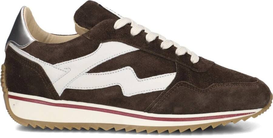 VIA VAI Lage Sneakers Dames Mikki Alex Maat: 36 Materiaal: Suède Kleur: Bruin - Foto 2
