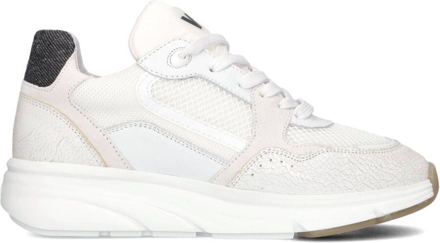 VIA VAI Lage Sneakers Dames Vic Celia Maat: 38 Materiaal: Leer Kleur: Wit