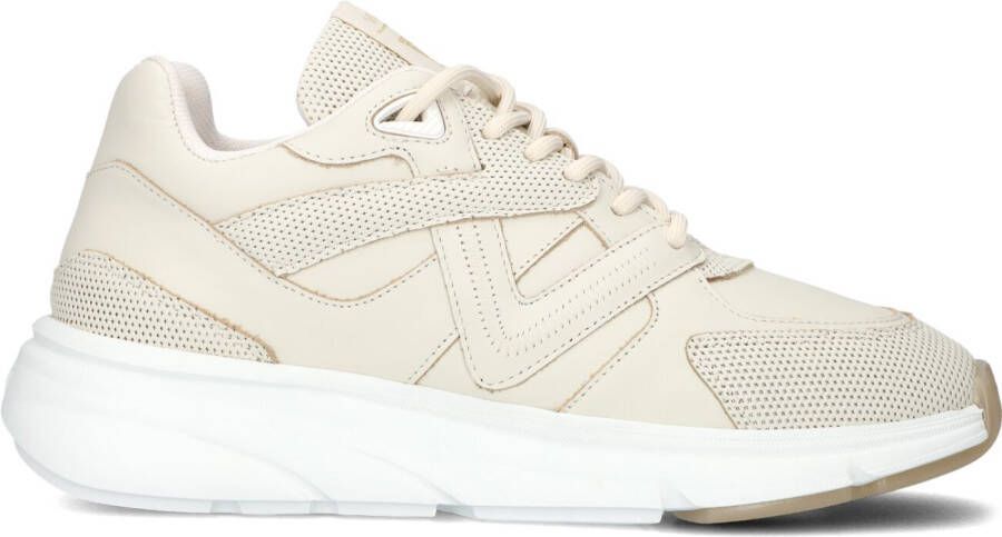 VIA VAI Lage Sneakers Dames Vic Kyro Maat: 37 Materiaal: Leer Kleur: Beige - Foto 2