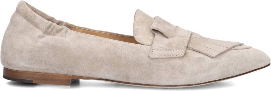 VIA VAI Loafers Dames Lola Oakley Maat: 37 5 Materiaal: Suède Kleur: Beige