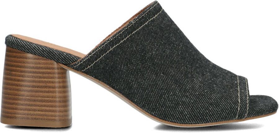 VIA VAI Muiltjes Dames Polly Robin Maat: 40 Materiaal: Textiel Kleur: Zwart