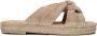 VIA VAI Slippers Dames Mondi Luz Maat: 39 Materiaal: Suède Kleur: Beige - Thumbnail 4