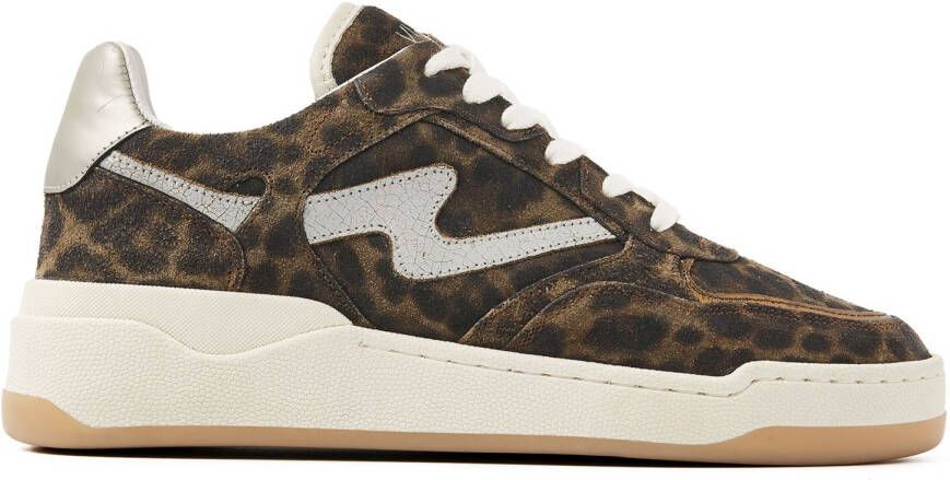 VIA VAI Sneakers Dames Sam Levi Maat: 39 Materiaal: Suède Kleur: Bruin