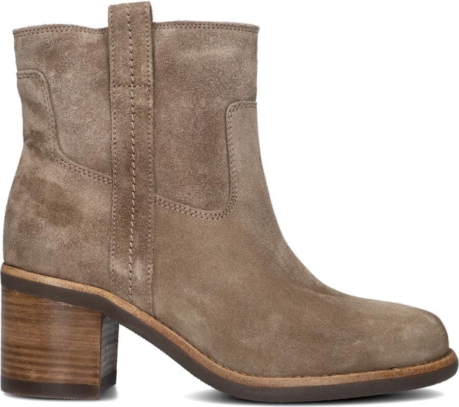 VIA VAI Enkellaarsjes Dames Flo Hayes Maat: 38 Materiaal: Leer Kleur: Beige - Foto 3