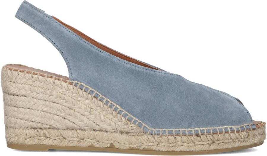 VIGUERA Espadrilles Dames 2127 Maat: 41 Materiaal: Suède Kleur: Blauw