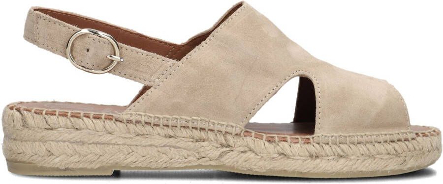 VIGUERA Espadrilles Female Instappers Damesschoenen Suède 2171 Zand - Foto 2