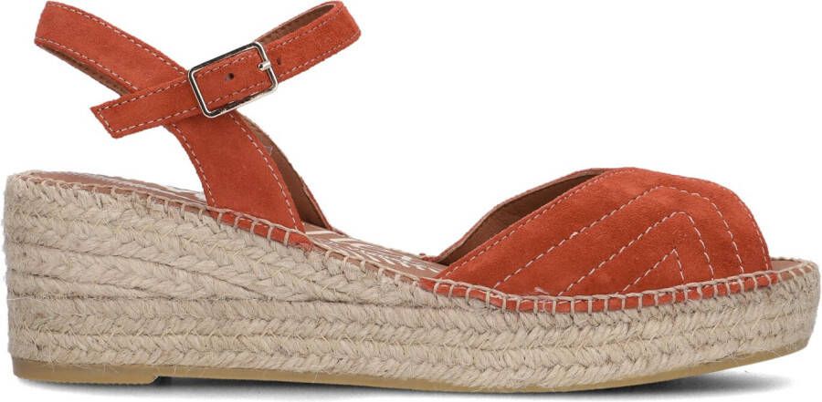 VIGUERA Sandalen Dames 2158 Maat: 36 Materiaal: Suède Kleur: Rood