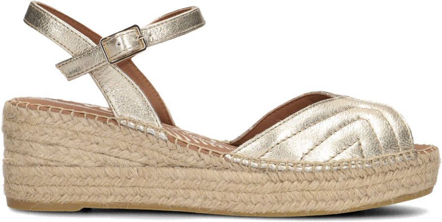VIGUERA Sandalen Dames 2158 Met Maat: 38 Materiaal: Leer Kleur: Goud