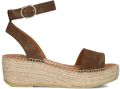 VIGUERA Sandalen met Hak Dames 2396 Suède Bruin - Bruin
