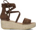 VIGUERA Sandalen met Hak Dames 2397 Suède Bruin - Bruin
