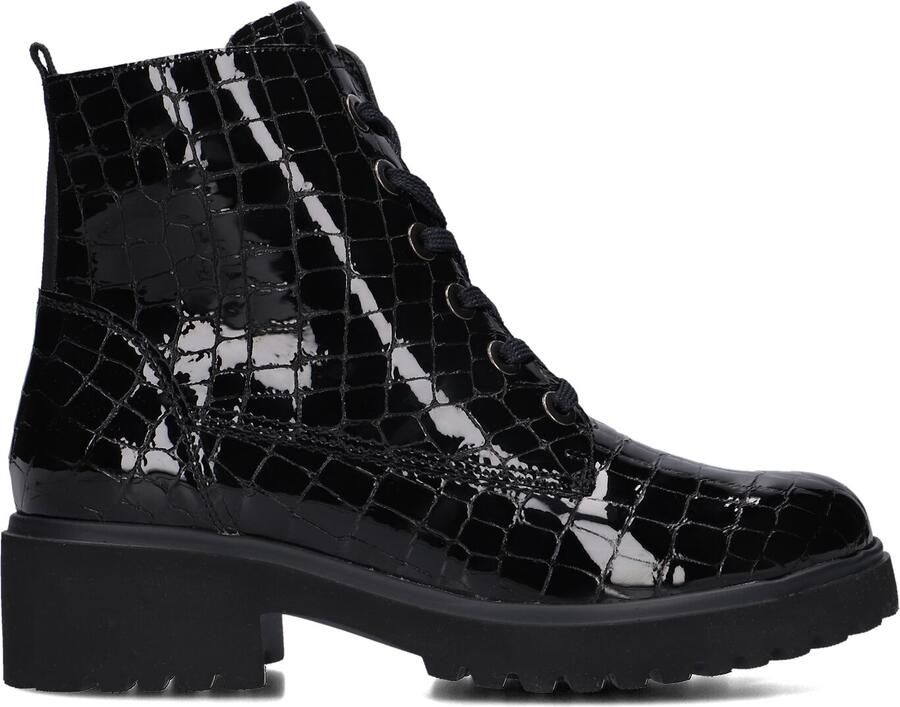 WALDLAUFER Waldläufer Enkellaarsjes Dames H Luise Maat: 40 5 Materiaal: Lakleer Kleur: Zwart - Foto 3