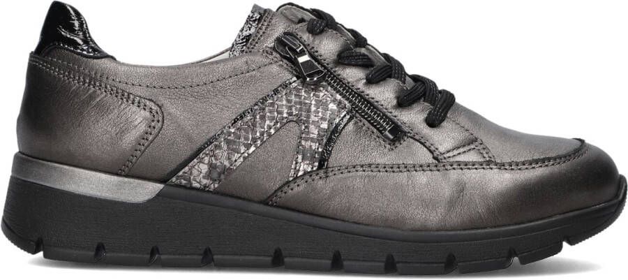 WALDLAUFER Waldläufer Lage Sneakers Dames 626001 Maat: 38 5 Materiaal: Leer Kleur: Grijs