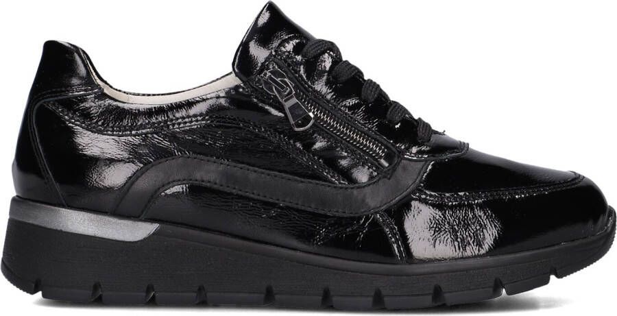 WALDLAUFER Waldläufer Lage Sneakers Dames 626014 Maat: 41 5 Materiaal: Leer Kleur: Zwart