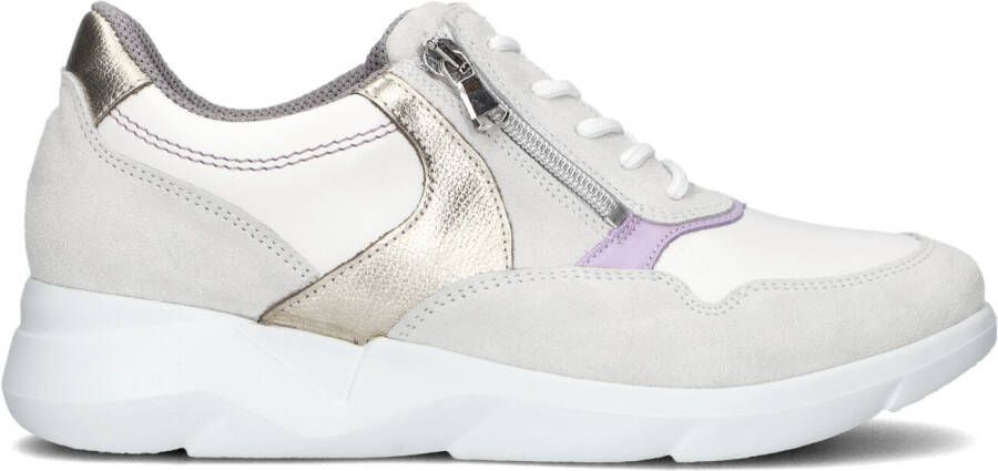 WALDLAUFER Waldläufer Lage Sneakers Dames 668001 Maat: 37 5 Materiaal: Suède Kleur: Wit
