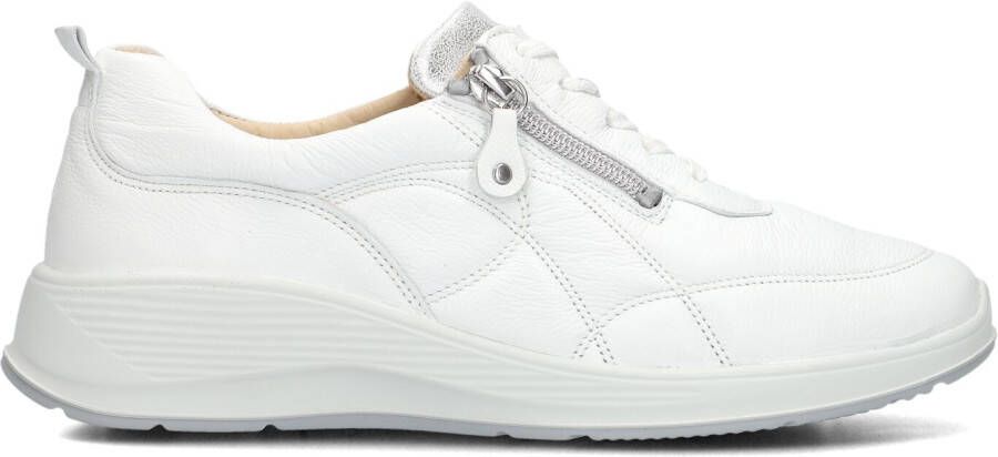 WALDLAUFER Waldläufer Lage Sneakers Dames 698001 Maat: 39 5 Materiaal: Leer Kleur: Wit