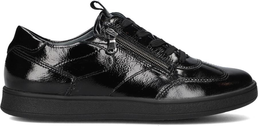 WALDLAUFER Waldläufer Lage Sneakers Dames H-daisy Lakleer Zwart