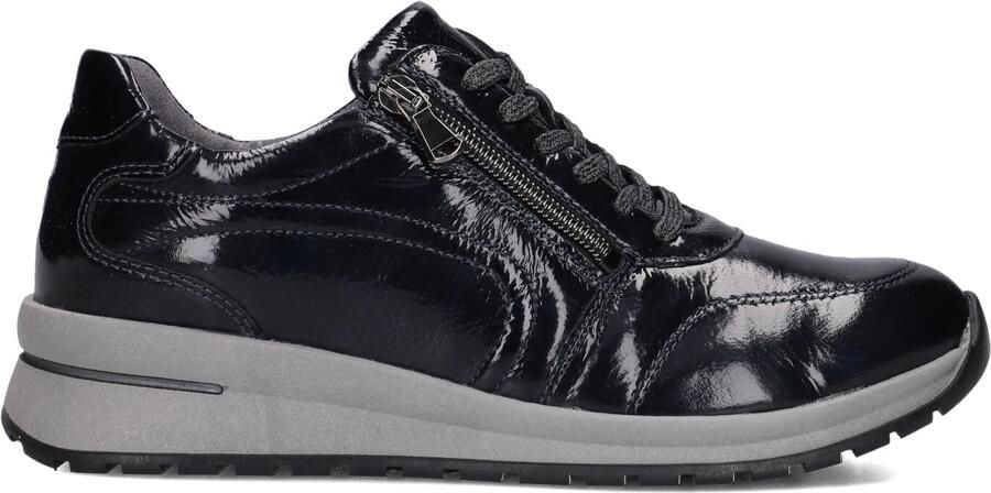 WALDLAUFER Waldläufer Lage Sneakers Dames H-inessa Maat: 37 Materiaal: Lakleer Kleur: Blauw