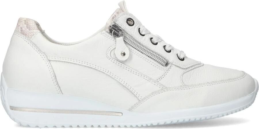 WALDLAUFER Waldläufer Lage Sneakers Dames Himona Maat: 42 Materiaal: Leer Kleur: Wit