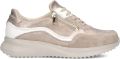 WALDLAUFER Waldläufer Lage Sneakers Dames Janka Leer Goudkleurig - Goud