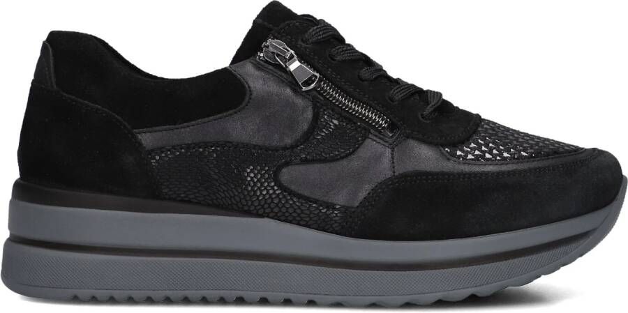 WALDLAUFER Waldläufer Lage Sneakers Dames K Luana Maat: 42 Materiaal: Suède Kleur: Zwart