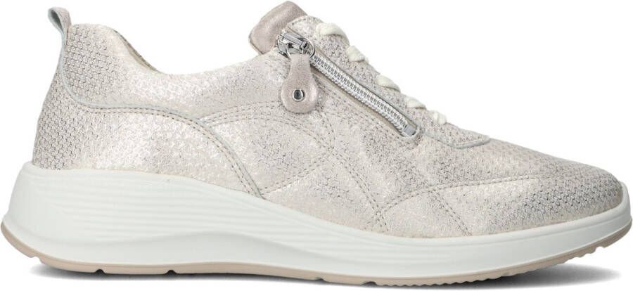 WALDLAUFER Waldläufer Lage Sneakers Dames Kalea Maat: 41 5 Materiaal: Leer Kleur: Goud - Foto 2