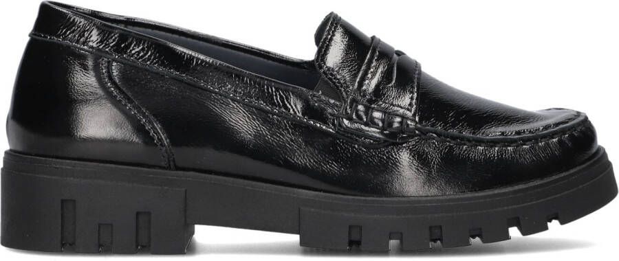 Wäldlaufer Waldlaufer Instappers Dames Instapschoenen Damesschoenen Leer 723502 Zwart + - Foto 2