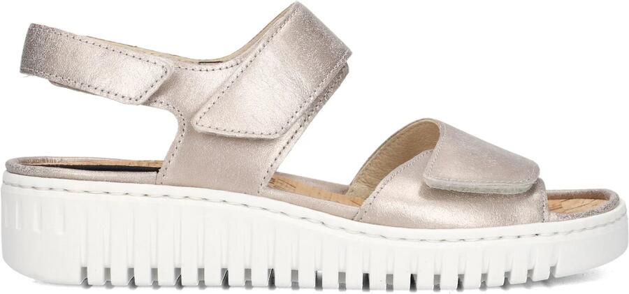 WALDLAUFER Waldläufer Sandalen met Hak Dames H-willow Maat: 42 Materiaal: Leer Kleur: Zilverkleurig - Foto 5