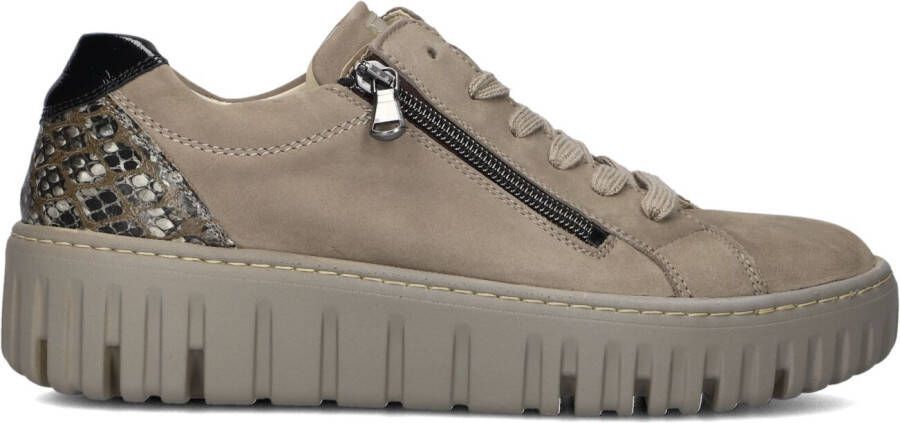 WALDLAUFER Waldläufer Sneakers Dames Combi H Rits Sneaker Maat: 37 5 Materiaal: Suède Kleur: Beige - Foto 2