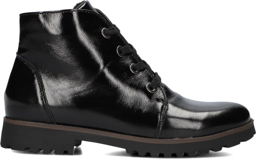 WALDLAUFER Waldläufer Veterboots Dames H Elisa Maat: 39 Materiaal: Lakleer Kleur: Zwart - Foto 7