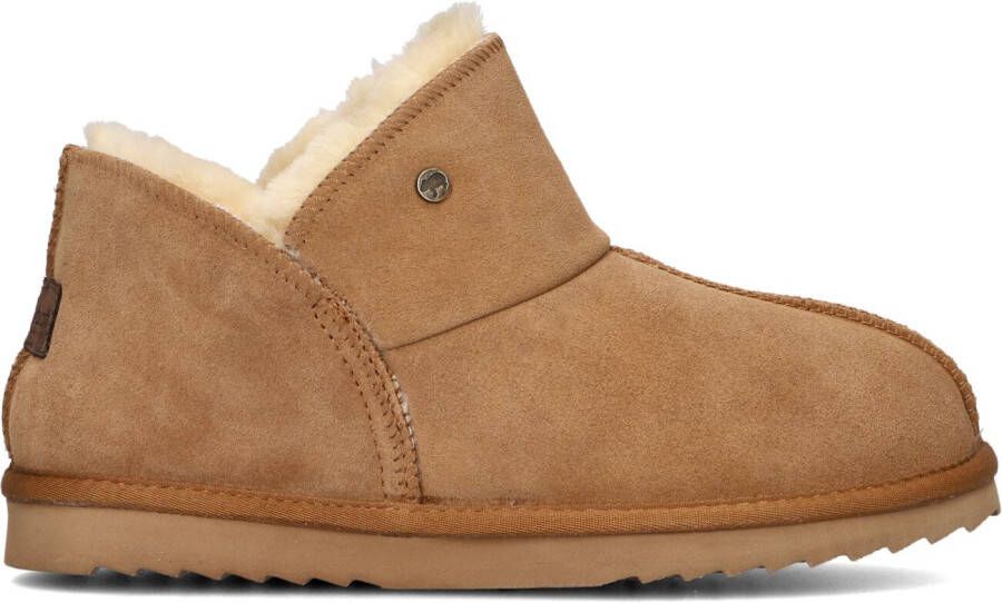 Warmbat Australia Willow suède pantoffels cognac kids Bruin Jongens Meisjes Suede 35 - Foto 8