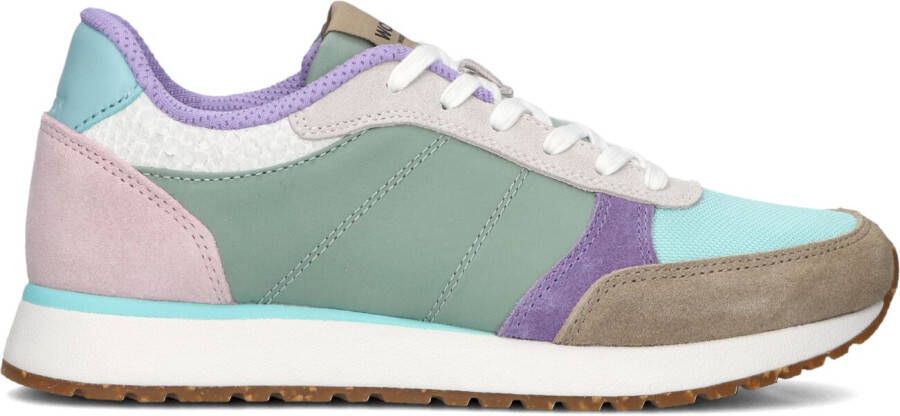 WODEN Lage Sneakers Dames Ronja Maat: 36 Materiaal: Textiel Kleur: Blauw