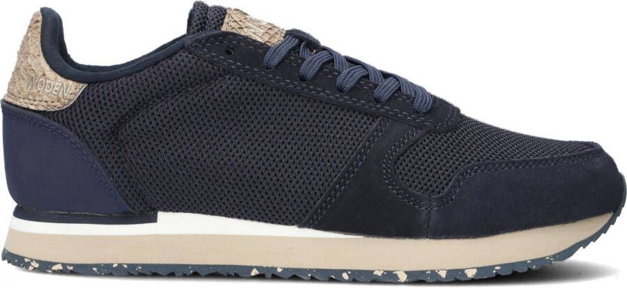 WODEN Lage Sneakers Dames Ydun Icon Maat: 41 Materiaal: Mesh Kleur: Blauw
