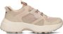 Bruin Tinten Sif Reflective Lage sneakers Dames Beige - Thumbnail 3