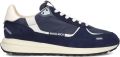 WOOLRICH Lage Sneakers Heren Retro Sneaker Man Suède Blauw - Blauw