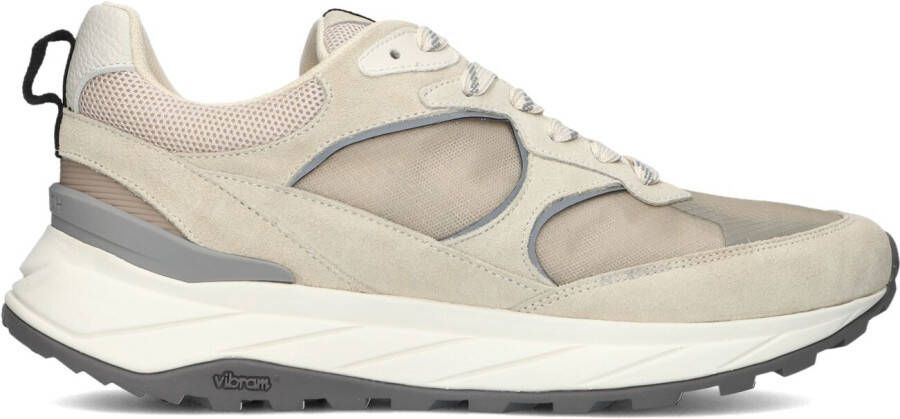 WOOLRICH Lage Sneakers Heren Running Man Maat: 41 Materiaal: Suède Kleur: Beige